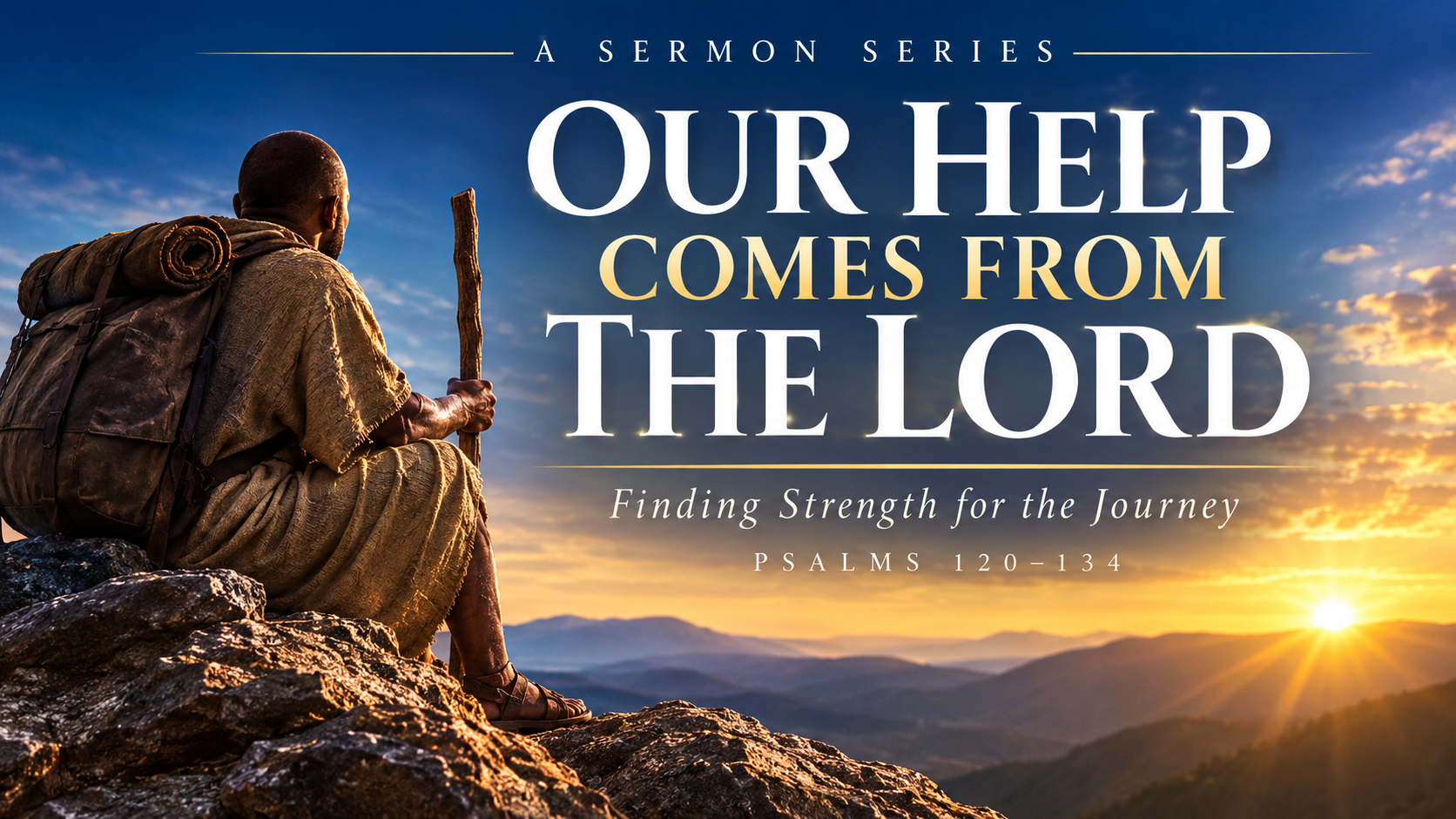 Our Help Comes From the Lord sermon series artwork